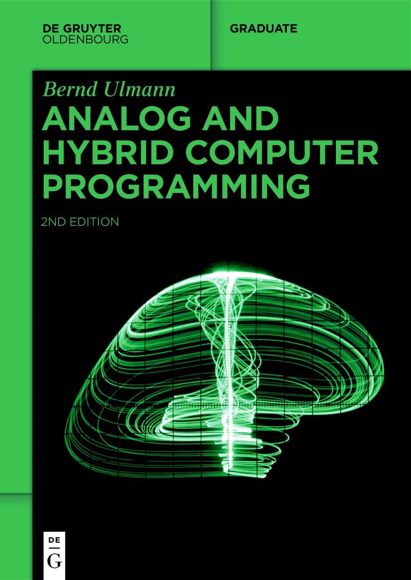 Textbook: Analog and Hybrid Computer Programming